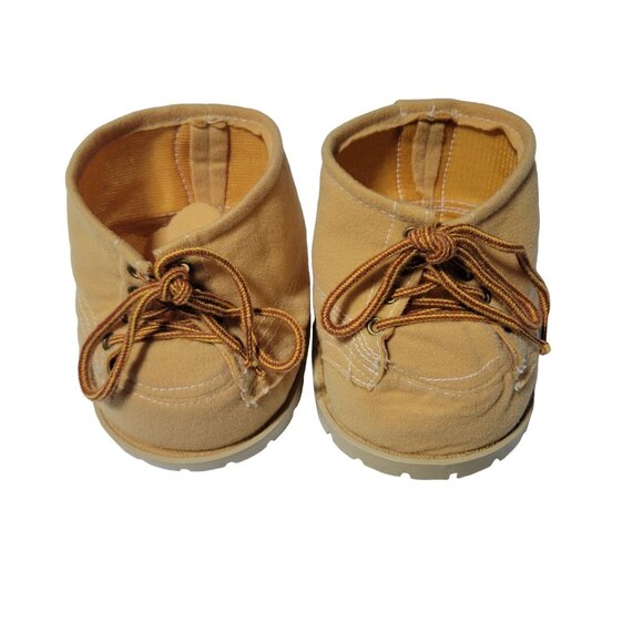 Vintage 80s Furskin Dudley Bear 22 inch Plush Xavier Roberts Overalls Boots Toy - Picture 14 of 15